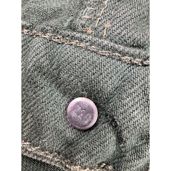 Vintage 1994 Levis 550 Womens 11 Relaxed Fit Tapered Leg Green USA Made Western - Picture 8 of 16